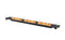 Ecosmart Fire Linear 130 Fire Pit Kit - Black Finish / Black Burner - ESF.B.FPK.L.130.B